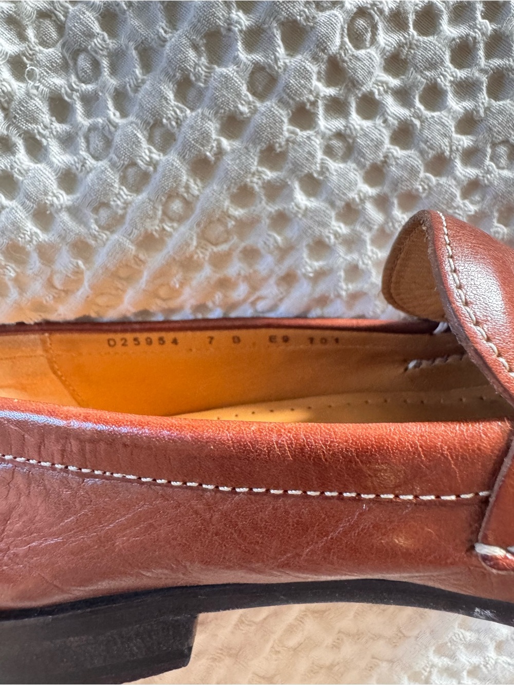 Cole Haan Women’s Brown Leather Tassel Loafers size 7 - Picture 4 of 5